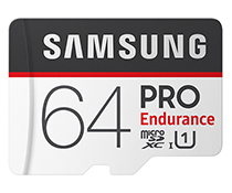 三星（SAMSUNG）高度耐用視頻監(jiān)控 MicroSD存儲(chǔ)卡 64G